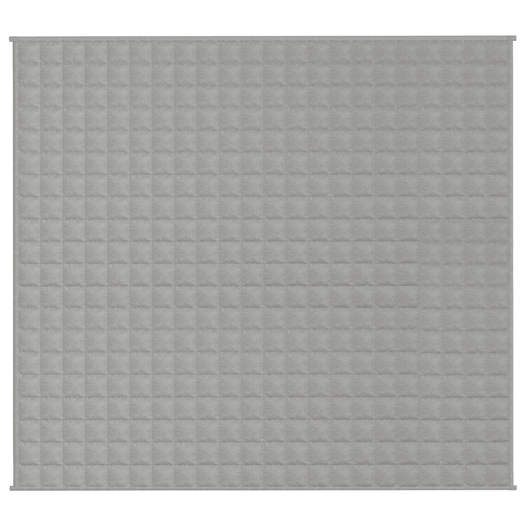 Coperta Ponderata Grigia 200x225 cm 13 kg Tessuto cod mxl 66846