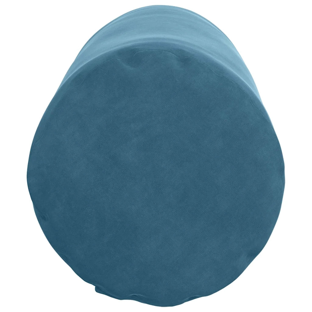 Cuscini a rullo 2 pcs Blu Ø 25 x 70 cm Tessuto in Cords 42014327