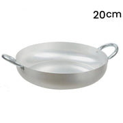 Trade Shop - Tegame In Alluminio Pentola Con 2 Manici Metallo Da ø20 A 30 Cm Utensile Per Cucina -    -diametro 20cm   -