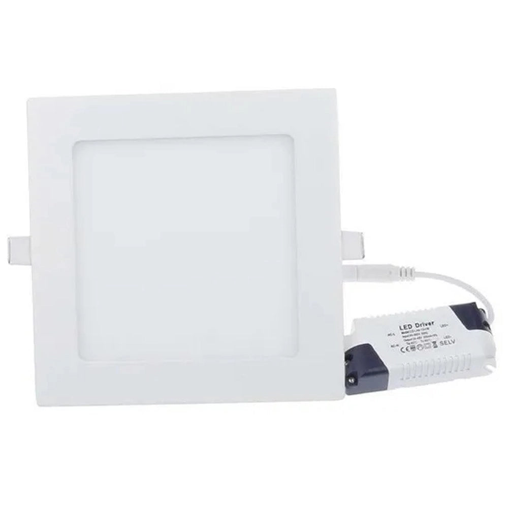 Trade Shop - Pannello A Led Tondo O Quadrato Ad Da Incasso Luce Fredda Calda Neutra Wisdom -