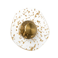 Lampada Da Parete Led App1794-w Brush Gold