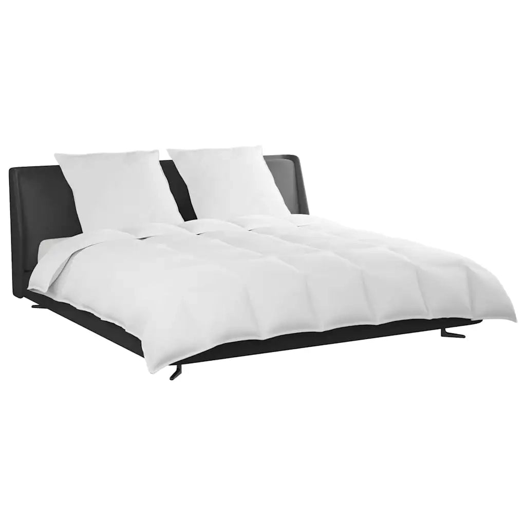 vidaXL Piumone Other con cuscino 3 pcs Bianco Piume