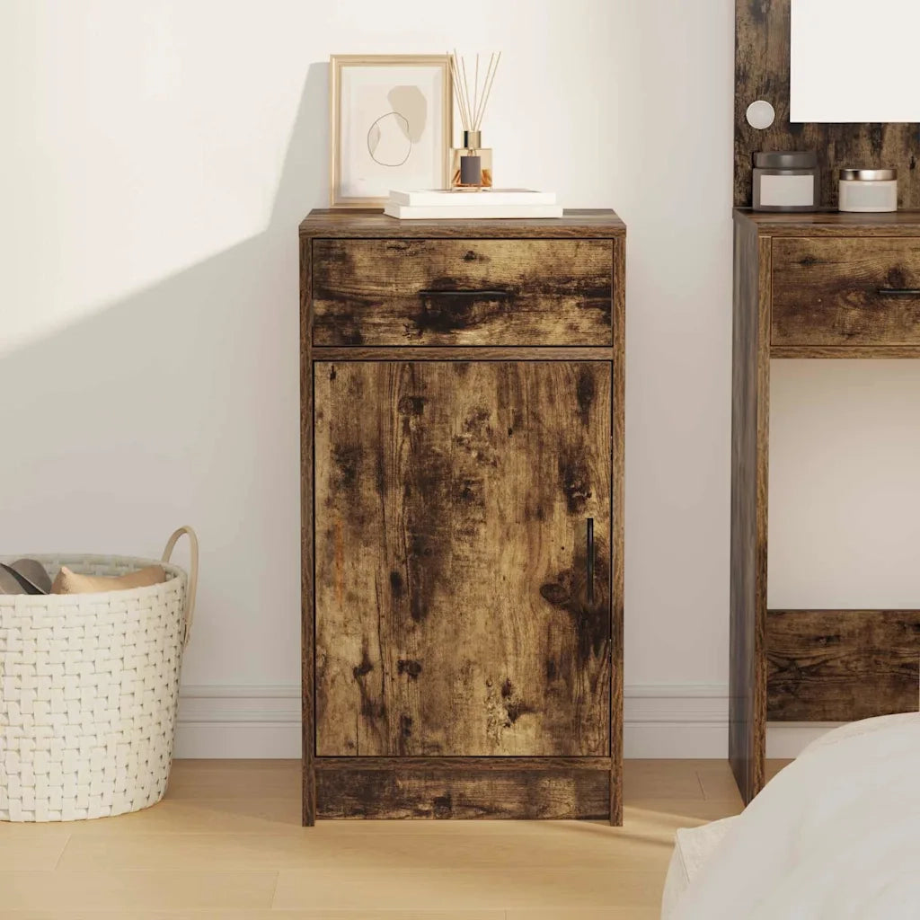 Credenza Rovere fumé 40 x 40.5 x 75 cm Legno multistrato 865068