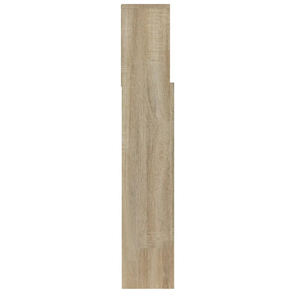 Testiera | Testata con Contenitore Rovere Sonoma 100x19x103,5 cm