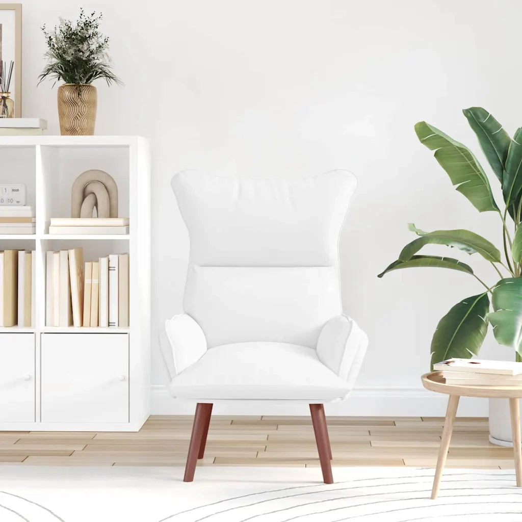 poltrona Bianco 69 x 74 x 93 cm Pelle Artificiale 42001864