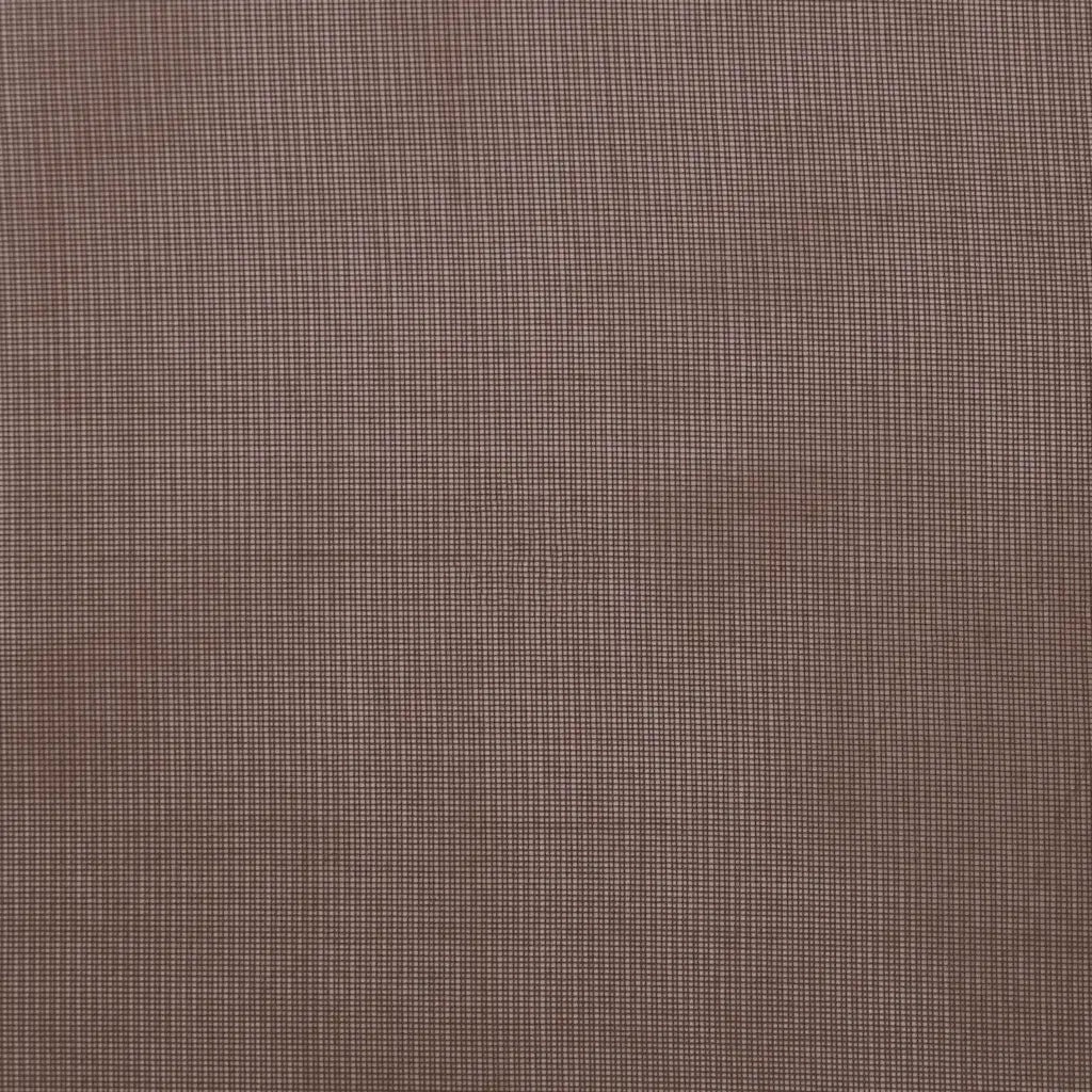 Tende in Voile con Linguetta 2 pz Marrone