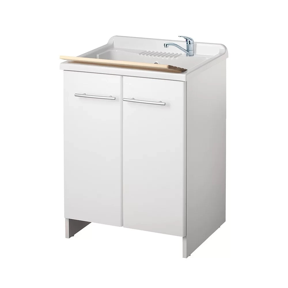 Lavatoio 60x60 cm bianco - Serie Magica