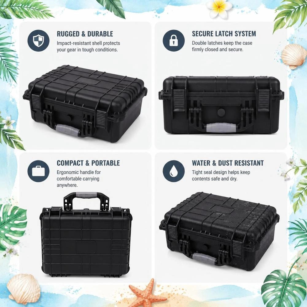 Dangerous Goods Case, Black, 40.6x33x17.4 Cm