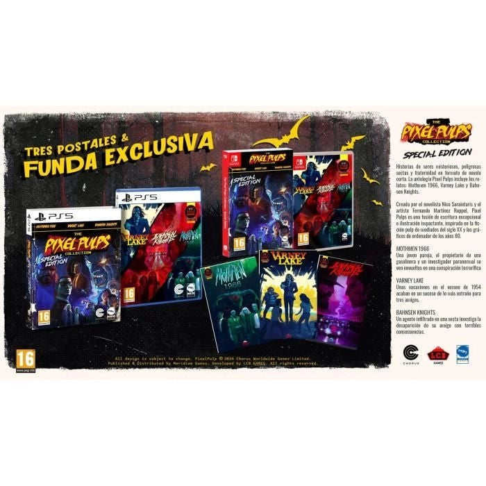 The Pixel Pulps Collection - Gioco per PS5 - Edizione speciale - Avventura - 16+ - In scatola