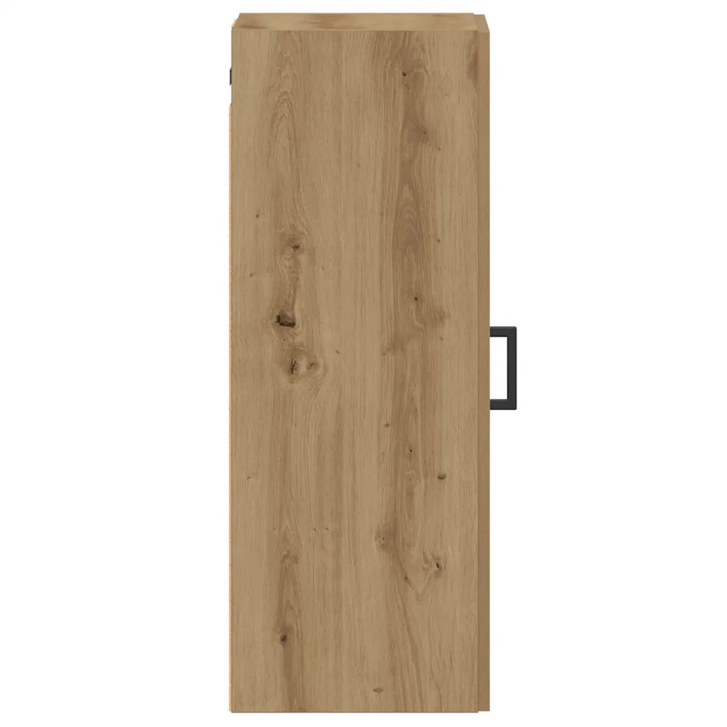 vidaXL Mobile a Parete Rovere Artigianale 34,5x34x90 cm in Truciolato