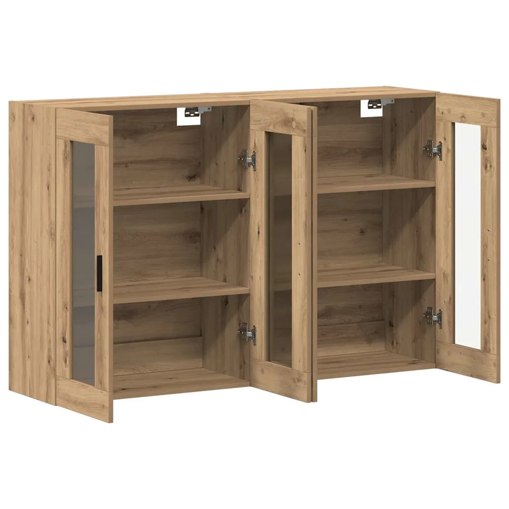 Armadi da Muro 2 pz rovere artigianale 69,5 x 34 x 90 cm CFW5073789