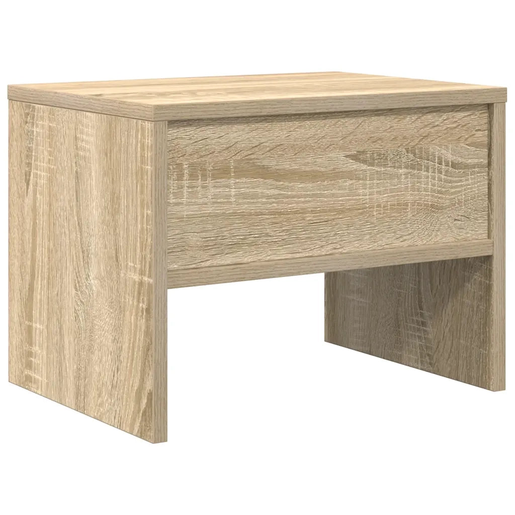 Comodino Rovere Sonoma 40x30x30 cm in Legno Multistrato 800069