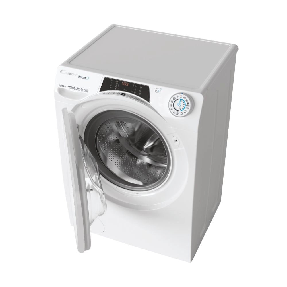 Candy RapidÃ“ RO 1484DWMT/1-S lavatrice Caricamento frontale 8 kg 1400 Giri/min Bianco