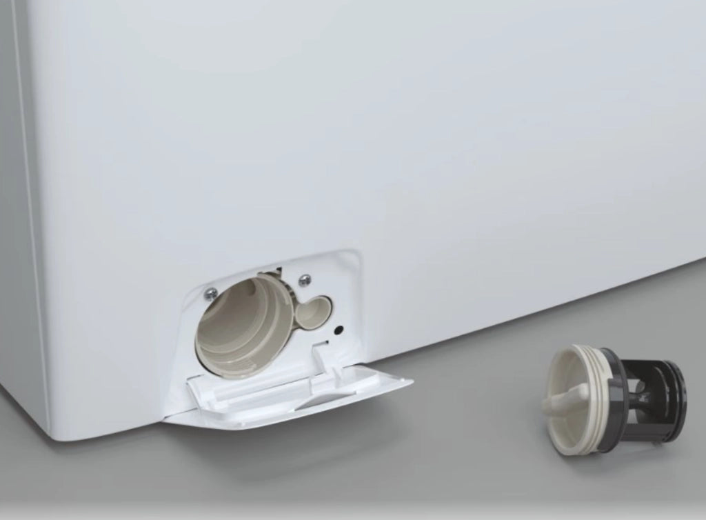 Candy cso1285t4w/1 lavatrice a carica frontale, libera installazione, 8 kg, 1200 rpm, classe b, bianco, 16 programmi, controllo remoto avanzato e contenuti extra in app (wi-fi + ble), l x p x a (cm) 60x53x85