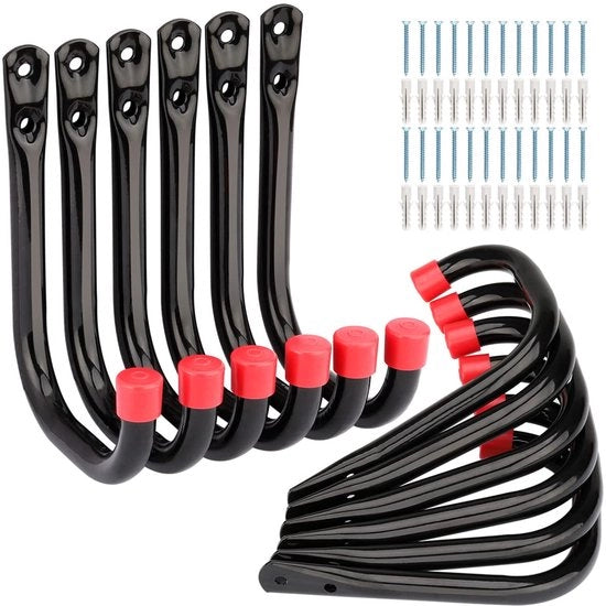 Utility Haak a Vanga per Montaggio - 12 pezzi - di Alta Qualità - 14 cm x 10,5 cm