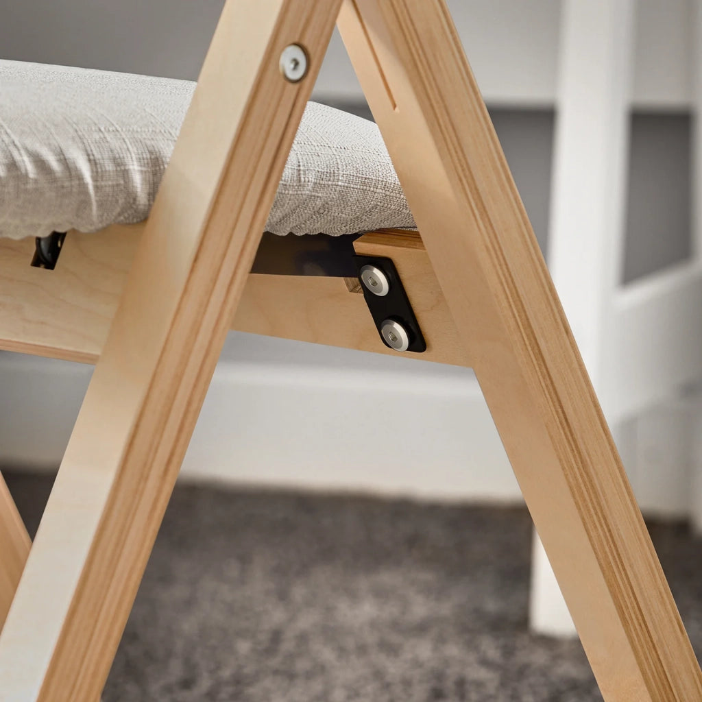 Sedia pieghevole Stil Sedia Sedia da scrivania in betulla Grigio FST40-HG