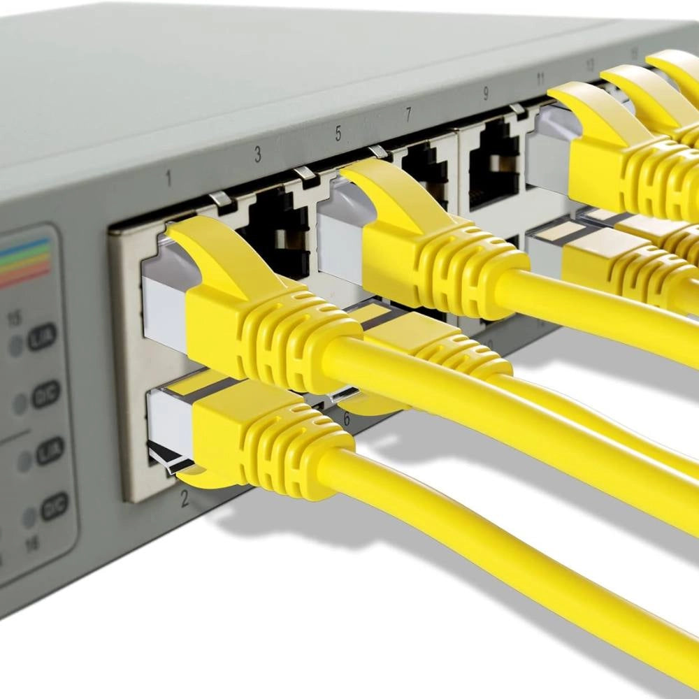 Plug rj45 utp cat6 8p8c trasparente – confezione da 100 pezzi