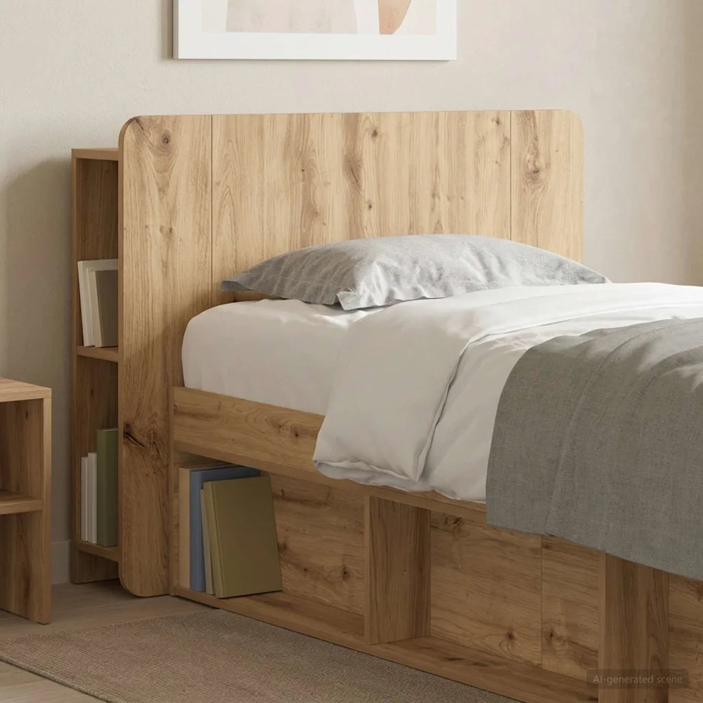 Testata del letto Rovere Artigianale Legno ingegnerizzato 8001191