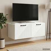 Mobile Porta TV da Muro Bianco 78,5 x 41 x 30 cm 898685