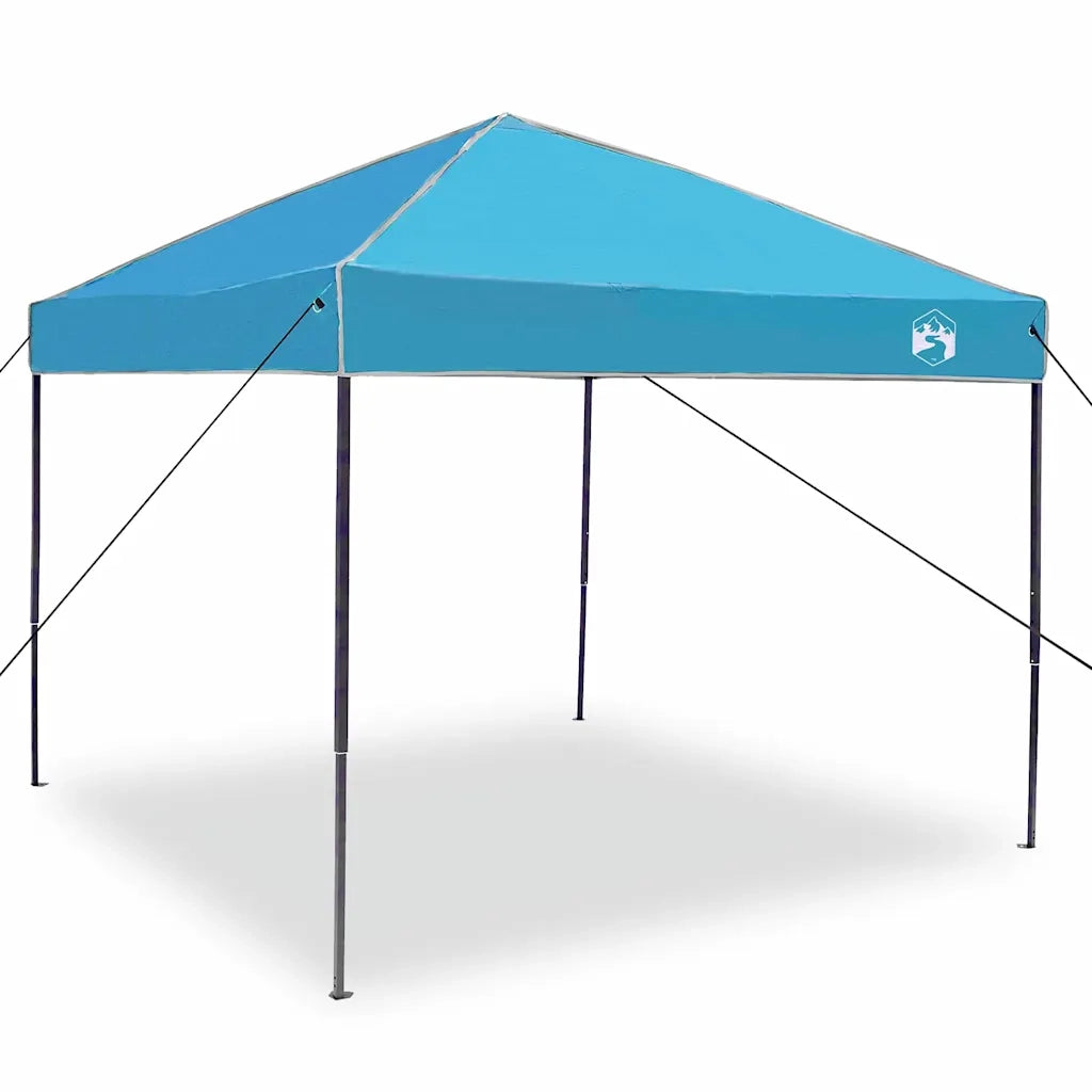 vidaXL Tenda Aggiuntiva Pop-Up Blu 250 x 250 cm Tessuto