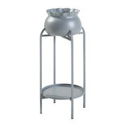 Portavasi da esterno 81 x 40 x 40 cm grigio 03_0010337