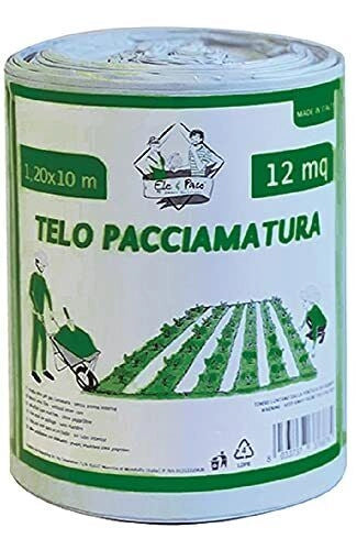 Foglia Pacciamatura Bicolore Grigio Nero 50 My 1.2x10mt