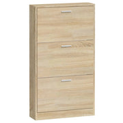 Scarpiera mobile contenitore per scarpe mobile per ingresso/corridoio/soggiorno 59 x 17 x 108 cm legno ingegnerizzato marrone 02_0021526
