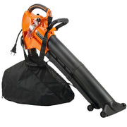 3-in-1 Soffiatore, Aspiratore, Trituratore per Foglie 3000W, Leggero