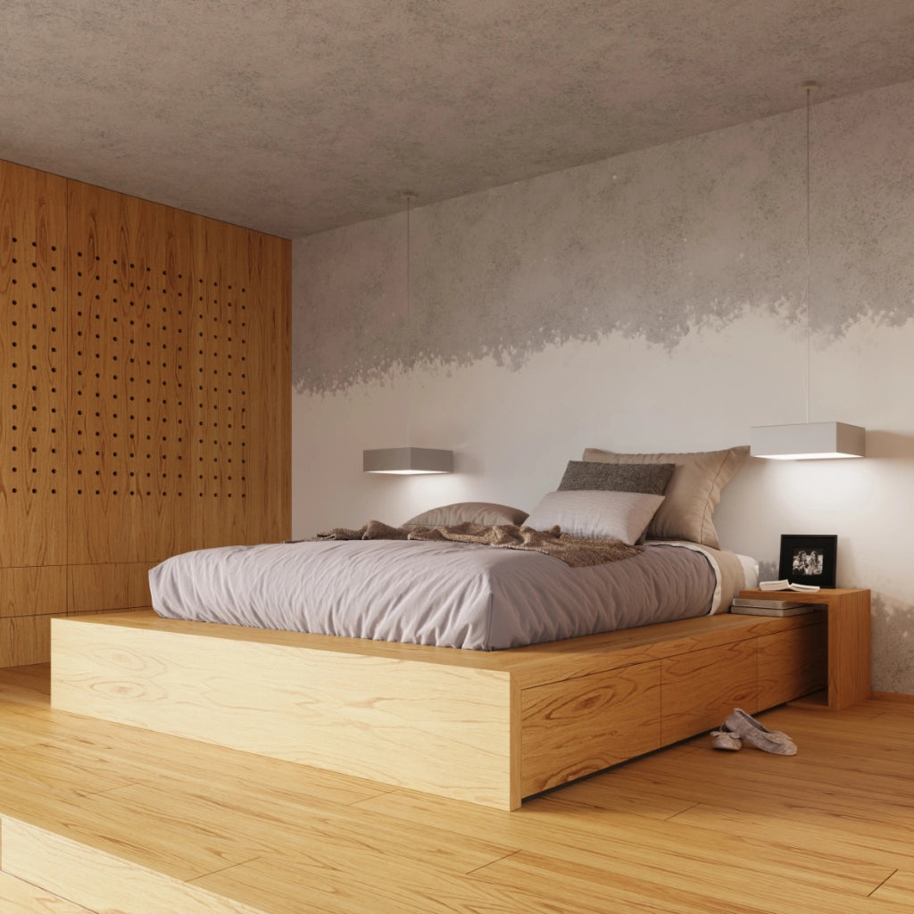 Lampada da soffitto HORUS grigio