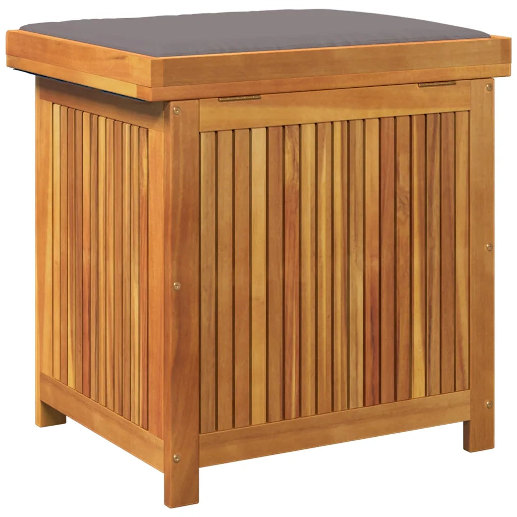 Scatola Cuscini da Esterno 60x50x61 cm Legno Massello Acacia 4106477