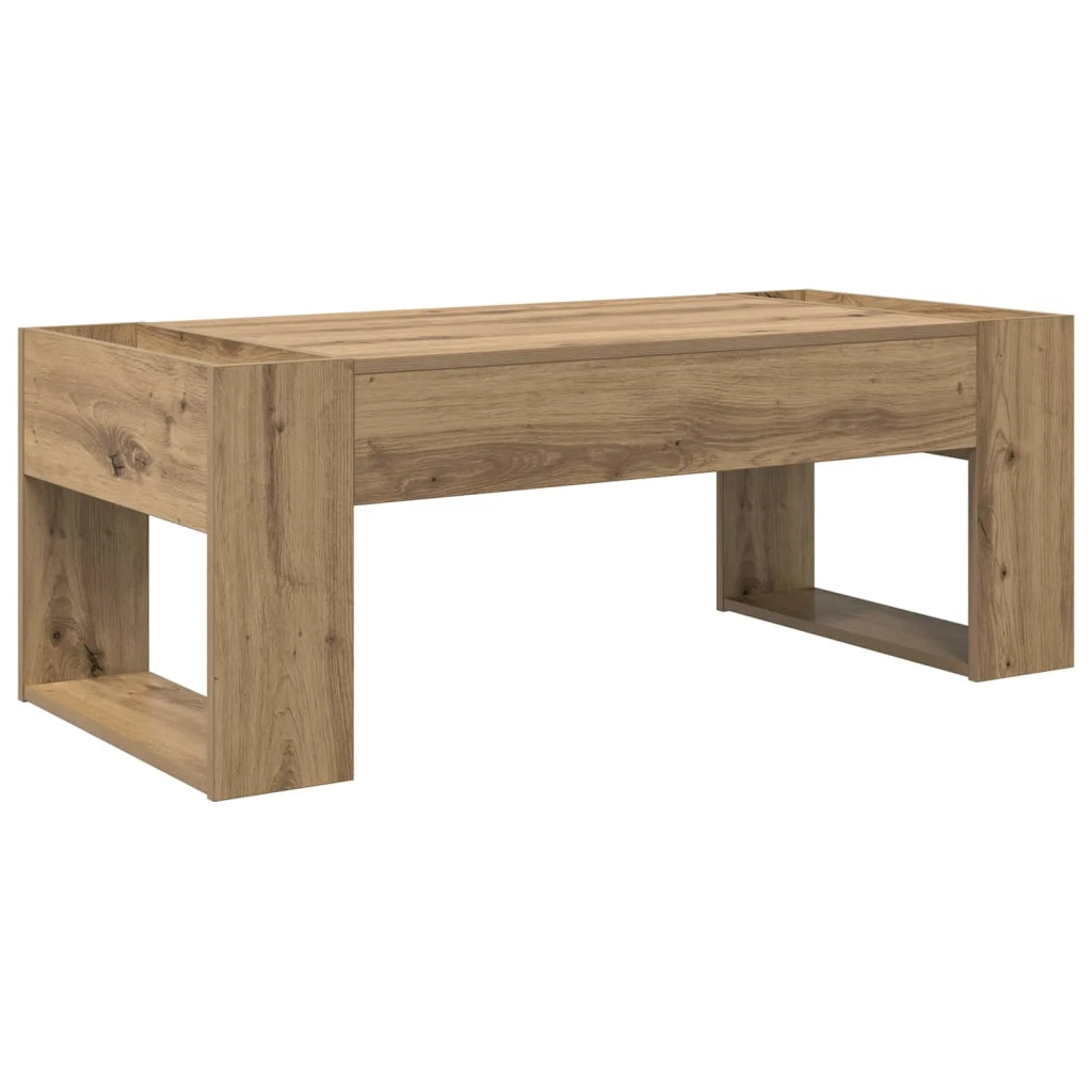 Tavolino da salotto Rovere artigianale 110 x 50 x 41 cm