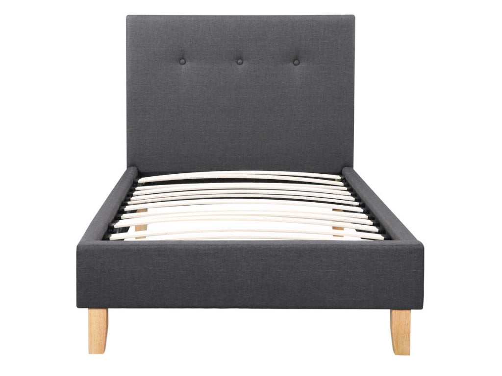 Letto "Elise"-90 x190cm -Grigio