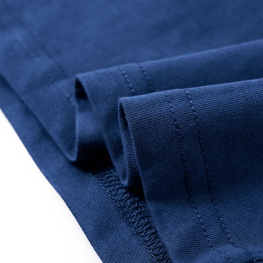 Maglietta da Bambino a Maniche Lunghe Blu Jeans 104 13135