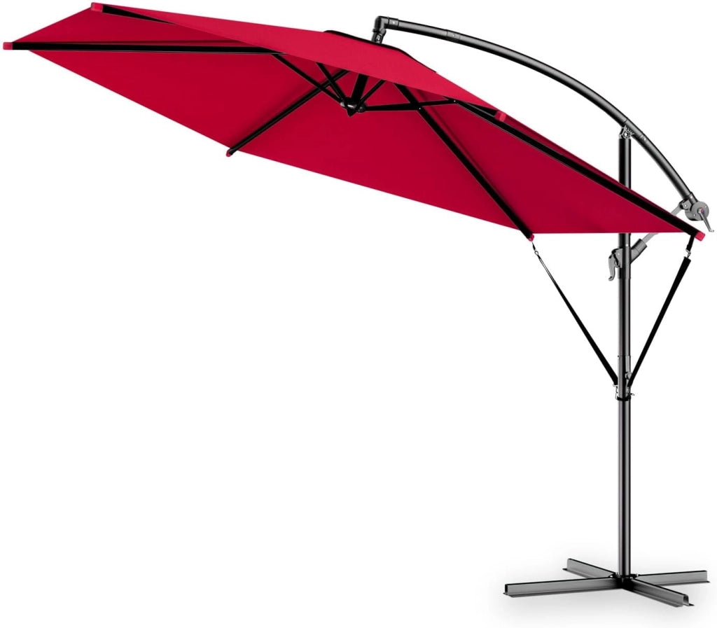 Ombrellone a Braccio Brazil Ø300cm UV50+ Manovella Idrorepellente Ombrelloni Giardino