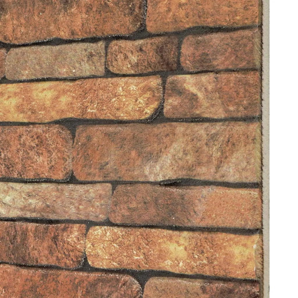 Pannelli da parete 10 pz Marrone e bianco 100 x 50 cm CFW3855999