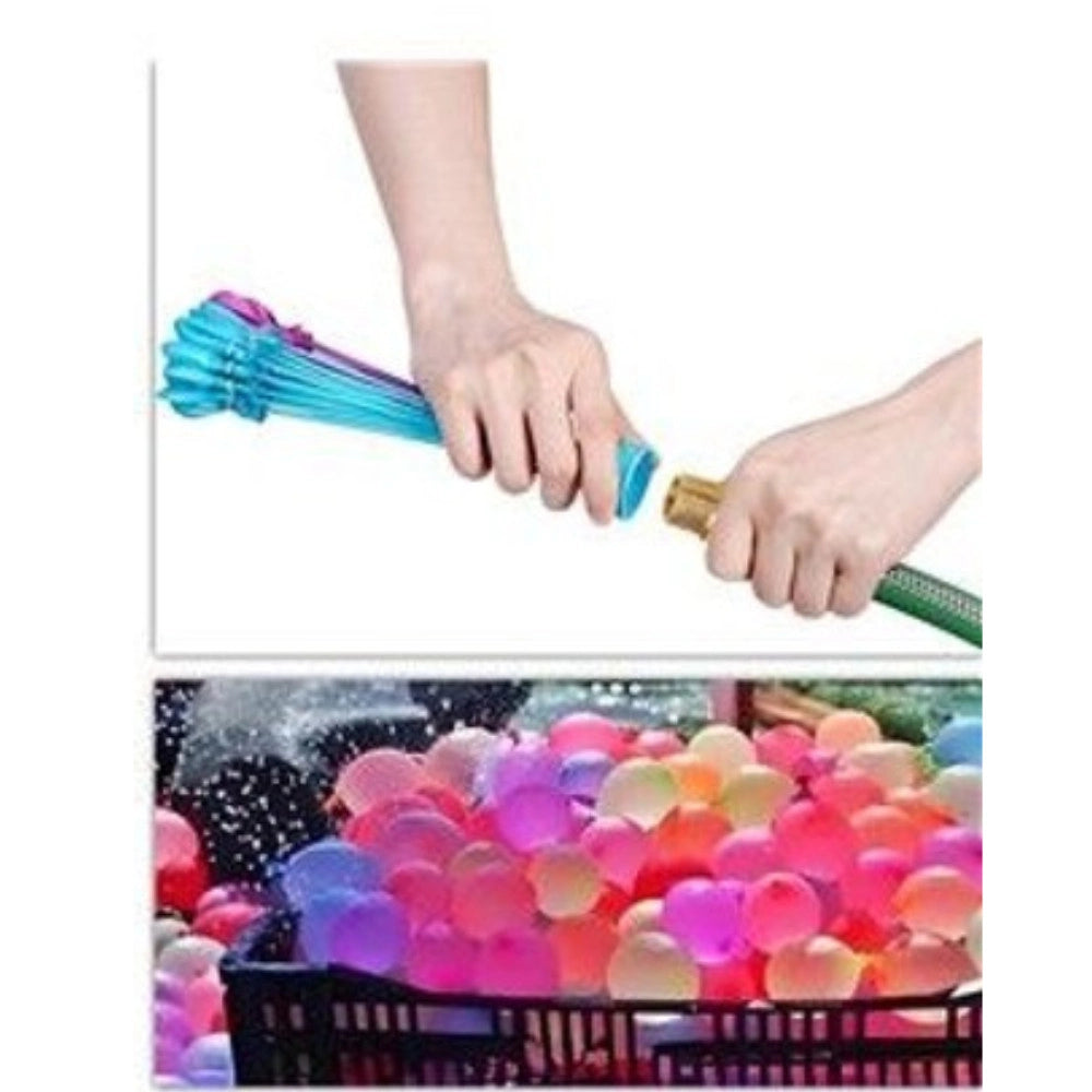Trade Shop - Palloncini Ad Acqua Con Attacco Rapido 27 Cm Set Colorato Riempimento Veloce Estate Bambini -