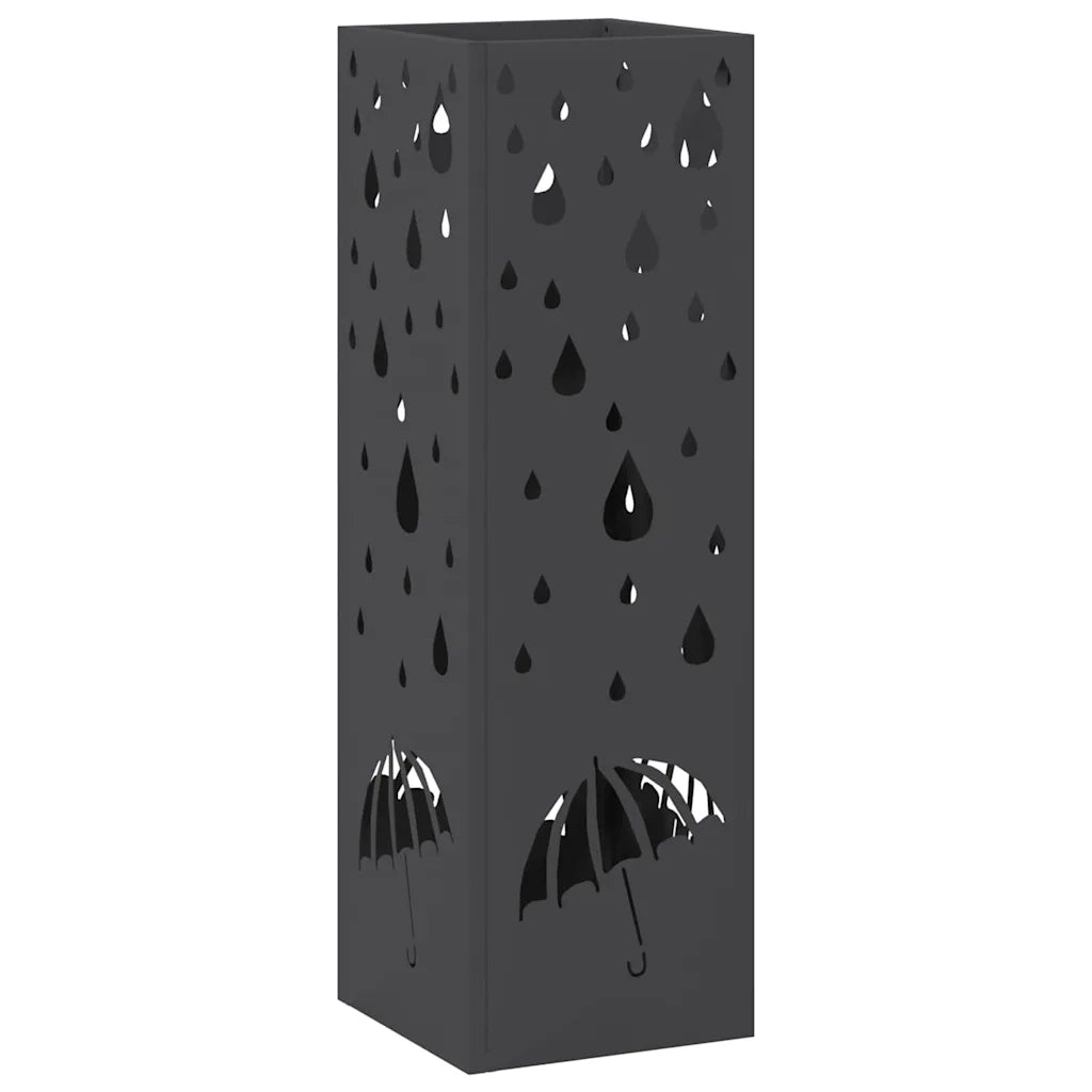 Supporto per Ombrellone Nero 15,5 x 15,5 x 49 cm Metallo CFW8053924