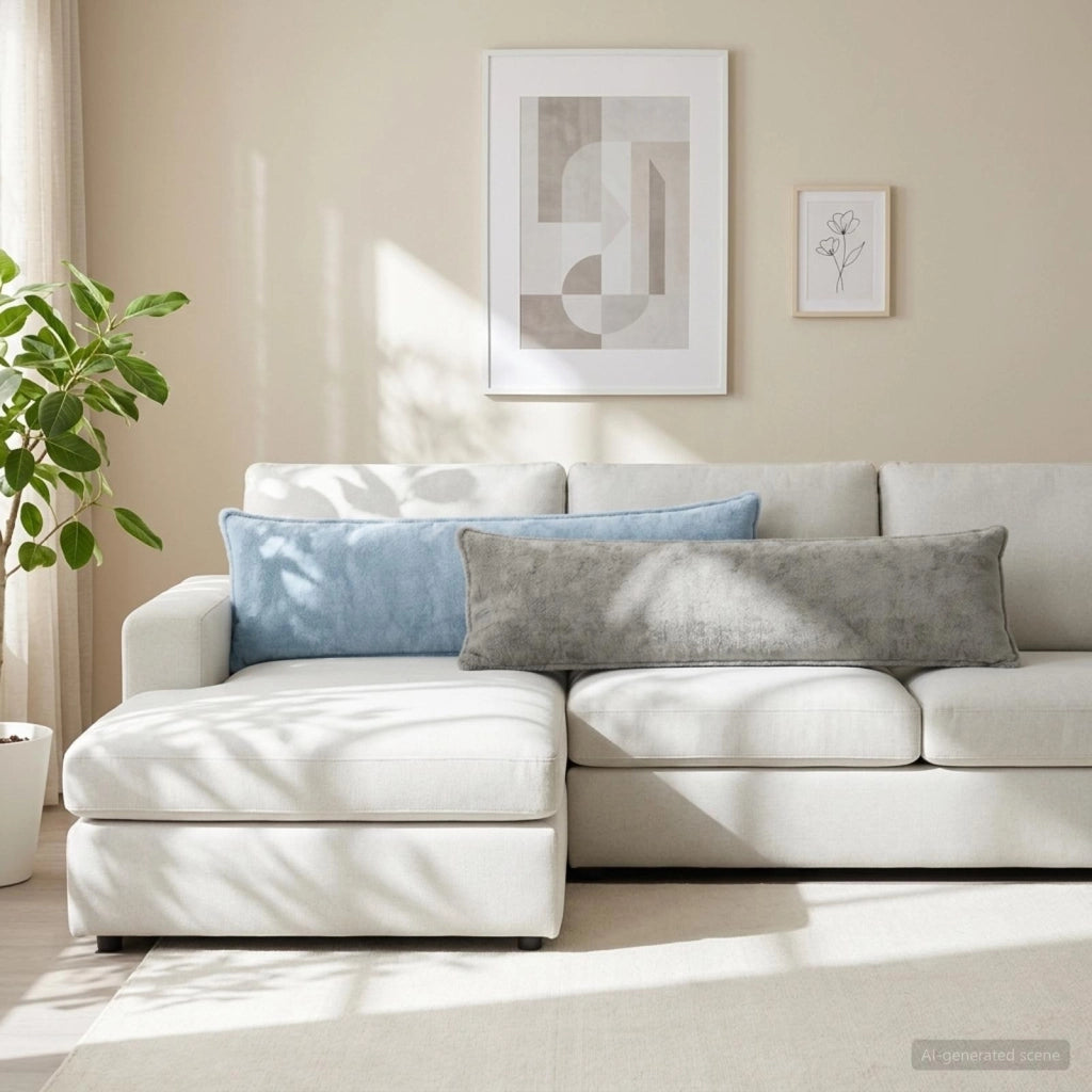 Federa 2 pz HOUTEN Azzurro 40 x 145 cm 917399