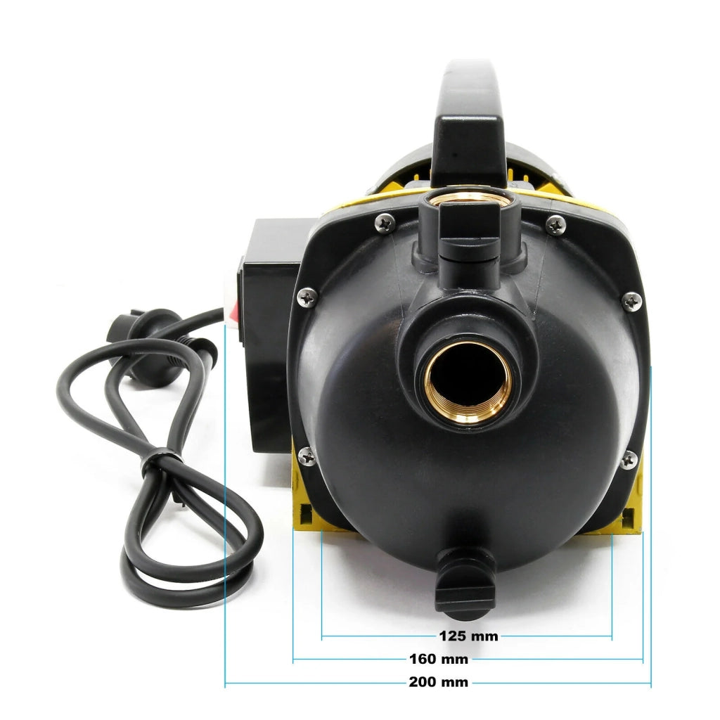 Pompa da giardino 2800 litri all'ora pompa per acqua da 600 watt pompa per laghetto da 3,5 bar pompa per acqua piovana 16_0002457