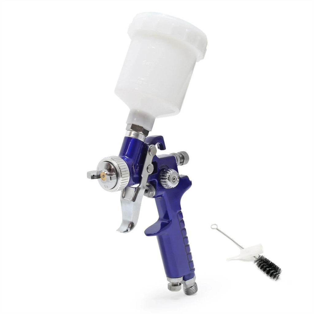 Pistola a spruzzo professionale HVLP con ugello blu da 0,8 mm 16_0000636