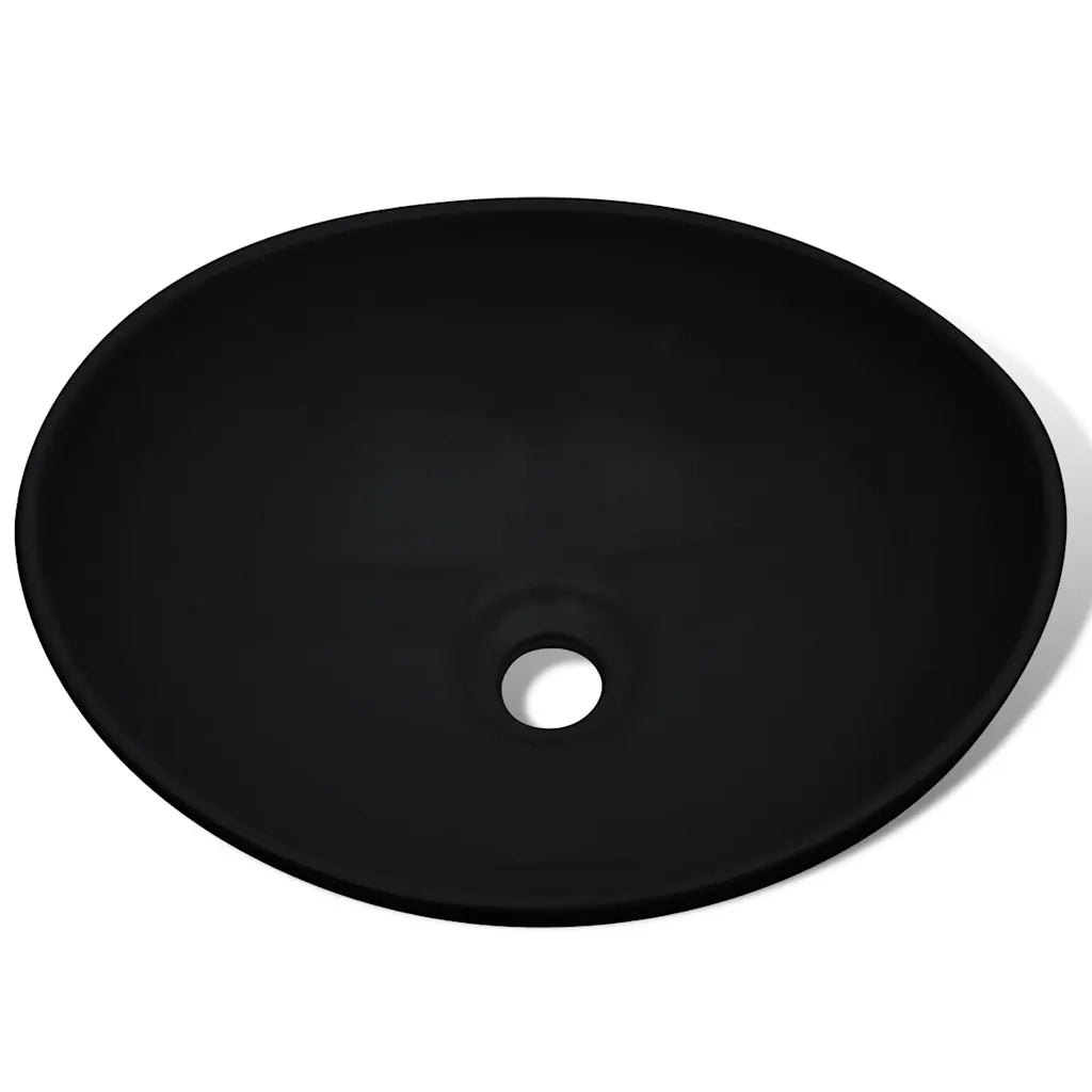Lavello in Ceramica 40 x 33 cm Nero