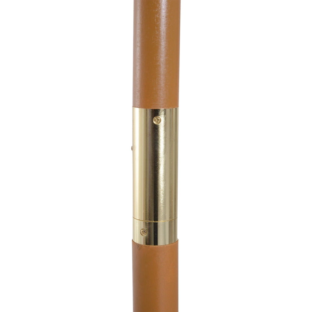 Ombrellone da Giardino Ø3 m Palo Ø38 mm in Legno Bianco