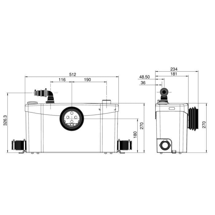 Crusher Sanibroyeur Altro Sil