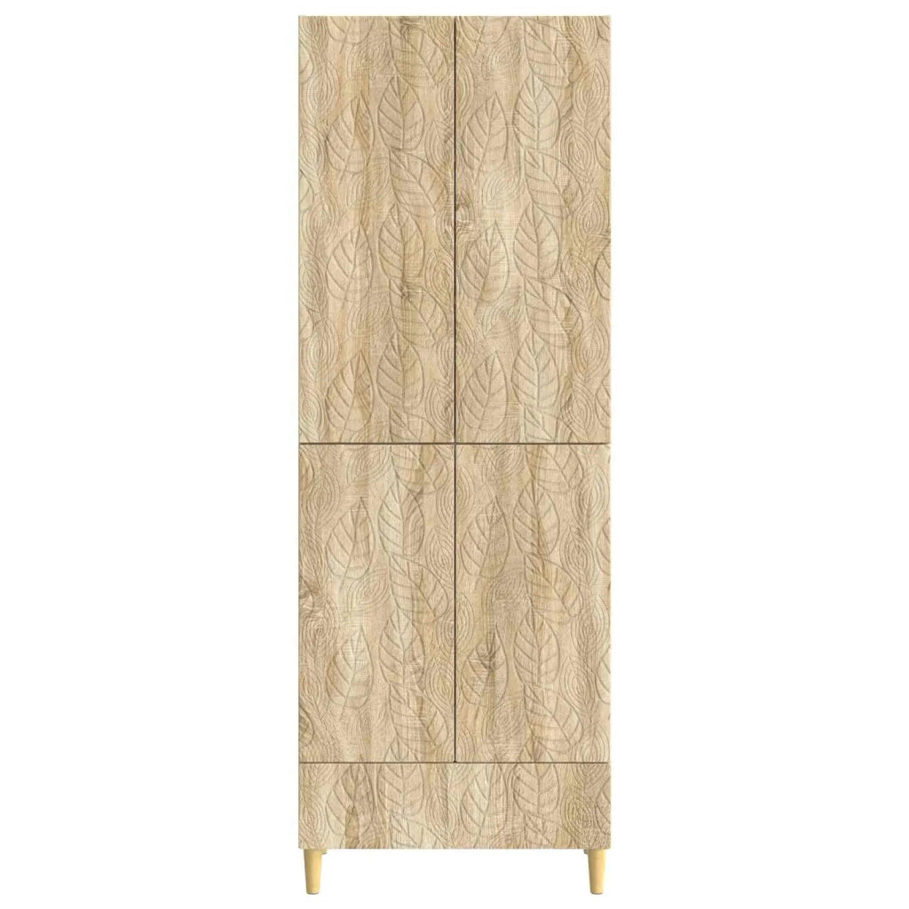 Set di armadi 2 pcs Rovere Sonoma Legno ingegnerizzato