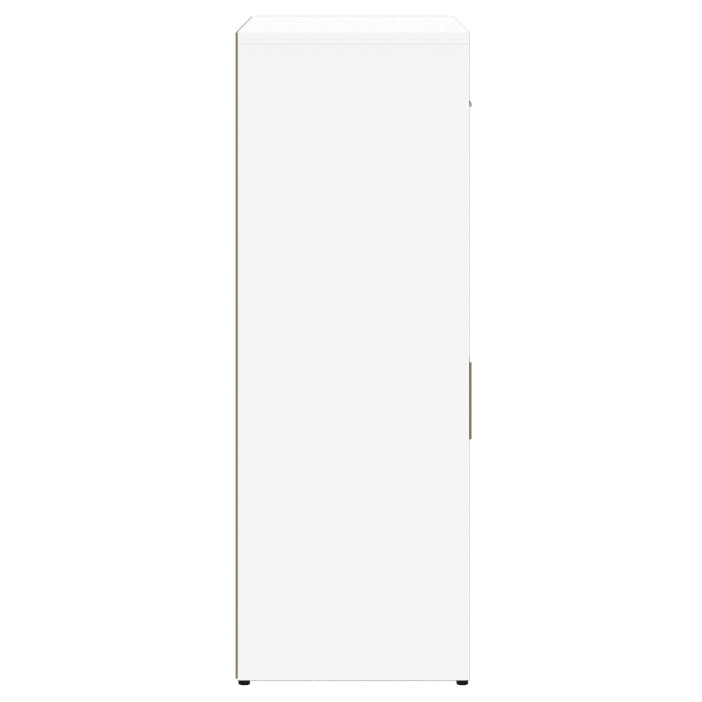Credenze 2 pz | Madia | Buffet da pranzo | Armadio da pranzo Bianche 60x30x84 cm in Legno Multistrato