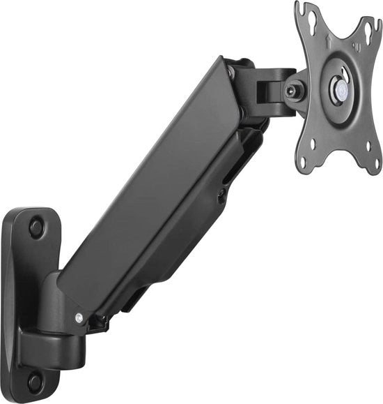 Sostegno per monitor ergonomico inclinabile e girevole per schermi da 17 a 32 pollici - VESA 75x75mm e 100x100mm - peso 2-9kg