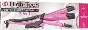 HIGH-TECH PIASTRA E ARRICCIACAPELLI 3IN1 63W TEMPERATURA MAX 210 °C IN COLORAZIONE ASSORTITA