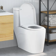 Sedile del WC Bianco 49 x 36 x 4 cm Duroplast 42002357