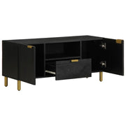 Mobile Porta TV Nero 105x33x46 cm in Legno Multistrato 4017662