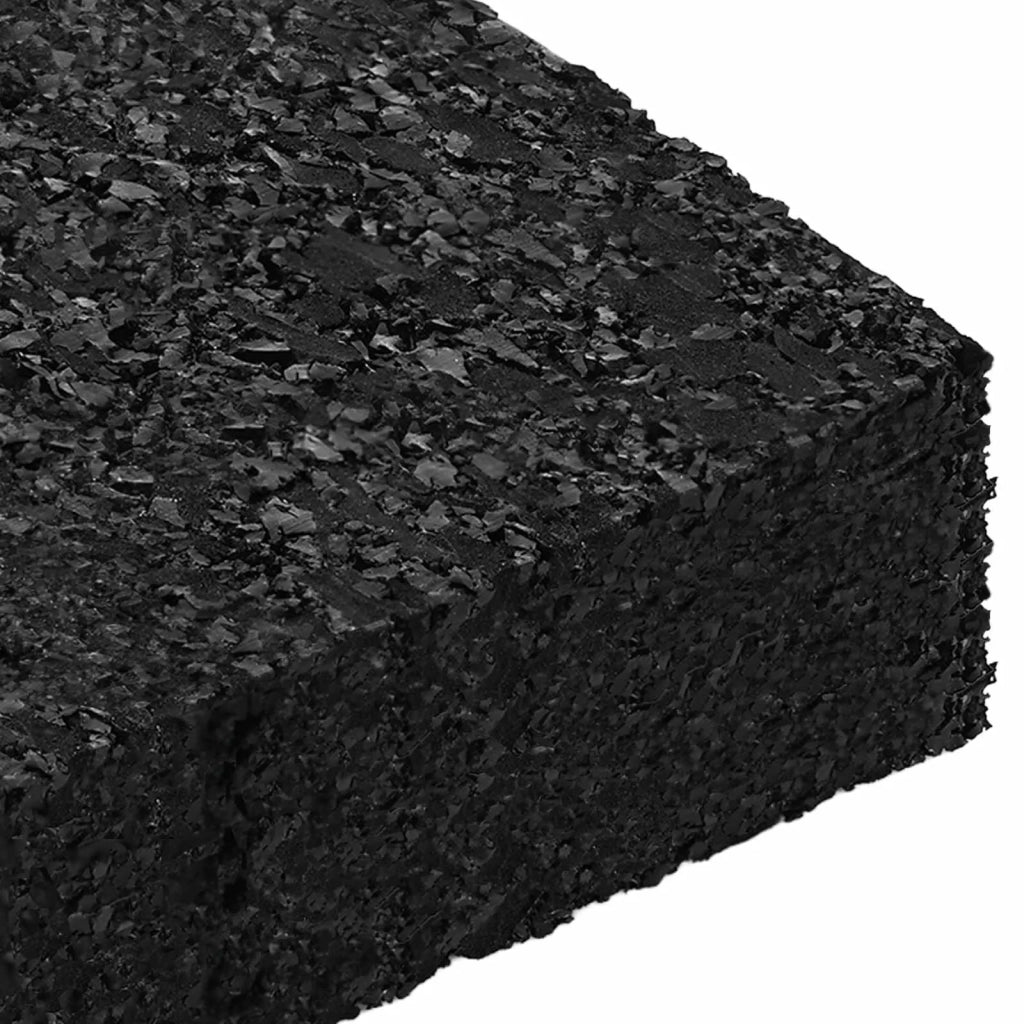 Pad per patio in granuli di gomma Nero 6 x 9 x 2 cm Gomma CFW5917815